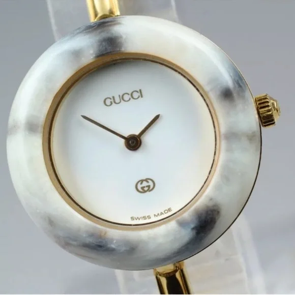 Gucci | Accessories | Gucci 4k Goldplated Iconic Rare Bezel  display picture 1
